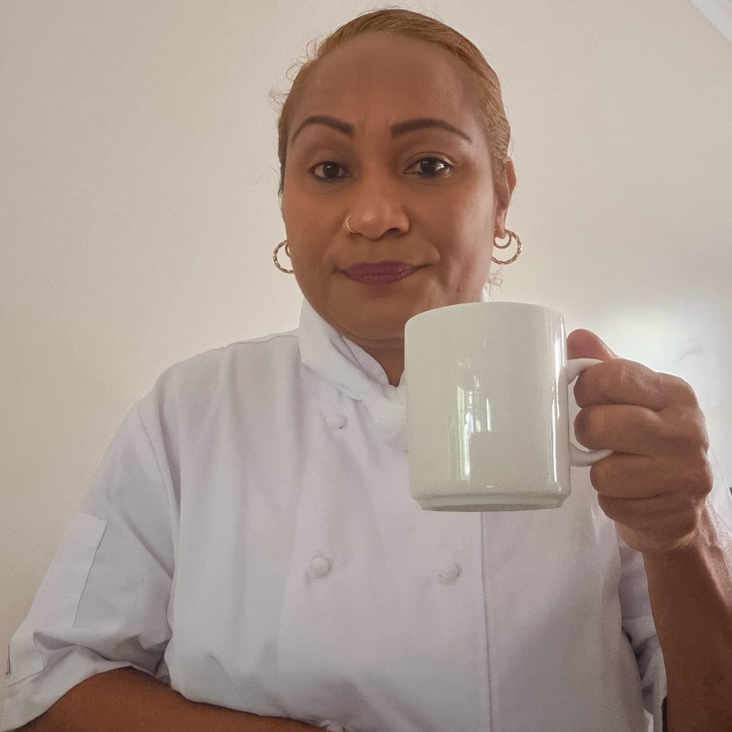Photo of Dinnie, creator of Dinnie’s Kitchen